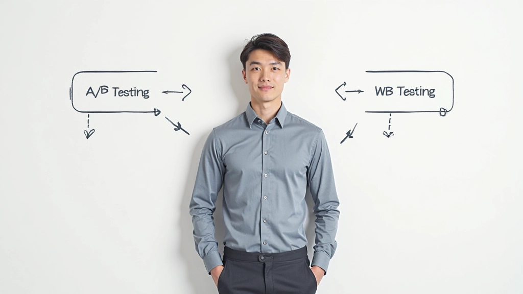 Stroomdiagram van het A/B testproces van hypothese tot implementatie