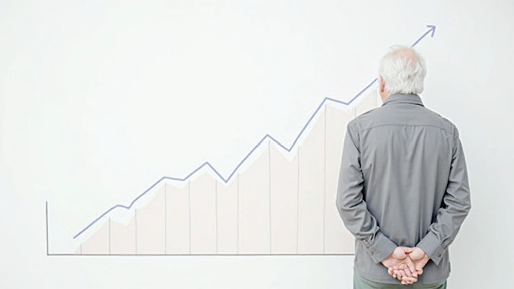 Grafiek die toont hoe conversiepercentage geleidelijk stijgt door meerdere A/B tests over tijd